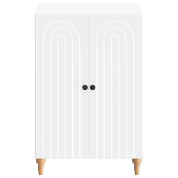 Schuhschrank ALKMAAR 59,5 x 39,5 x 90 cm Holzwerkstoff Weiß