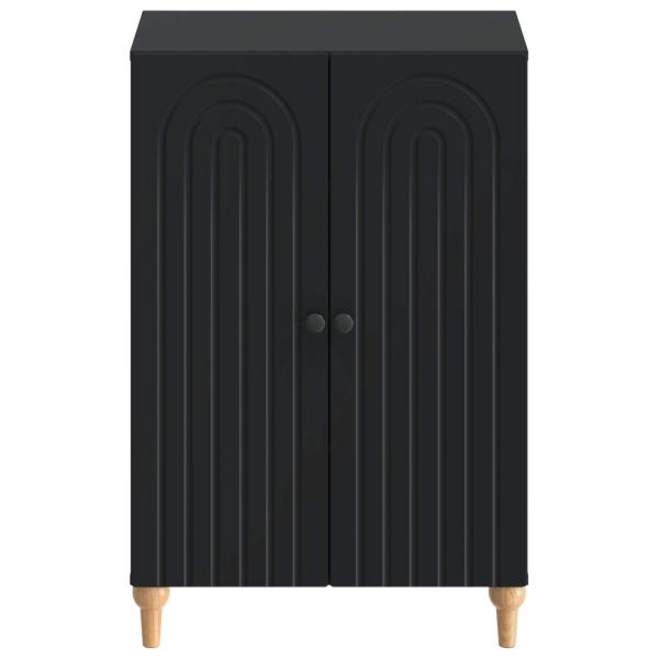 Schuhschrank ALKMAAR 59,5 x 39,5 x 90 cm Holzwerkstoff Schwarz