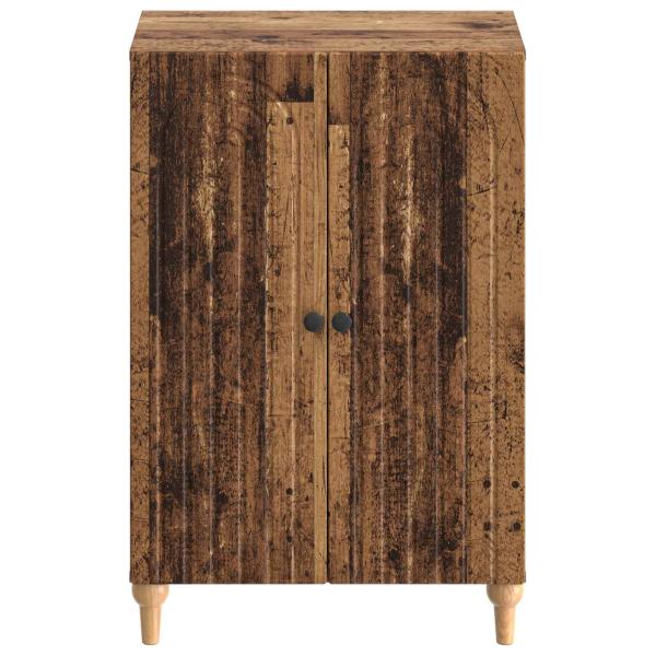 Schuhschrank ALKMAAR 59,5 x 39,5 x 90 cm Holzwerkstoff Altholz