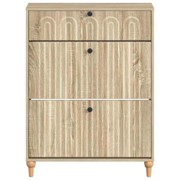 Schuhschrank ALKMAAR 78 x 24 x 103 cm Holzwerkstoff