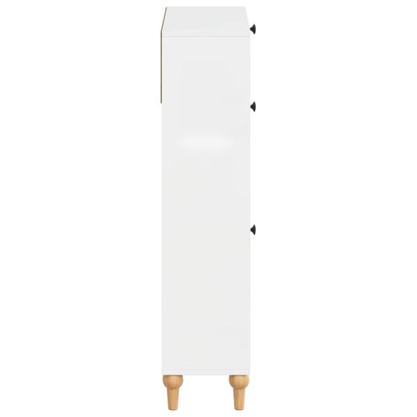 Schuhschrank ALKMAAR 78 x 24 x 103 cm Holzwerkstoff