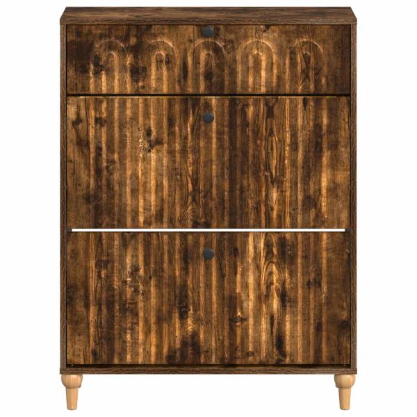 Schuhschrank ALKMAAR 78 x 24 x 103 cm Holzwerkstoff