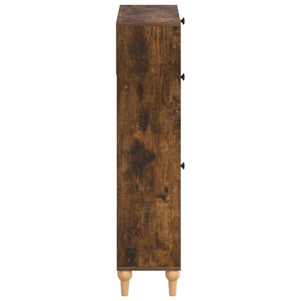 Schuhschrank ALKMAAR 78 x 24 x 103 cm Holzwerkstoff