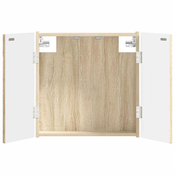 Dartboard Schrank ALKMAAR Sonoma-Eiche 52,5 x 10,5 x 53,5 cm