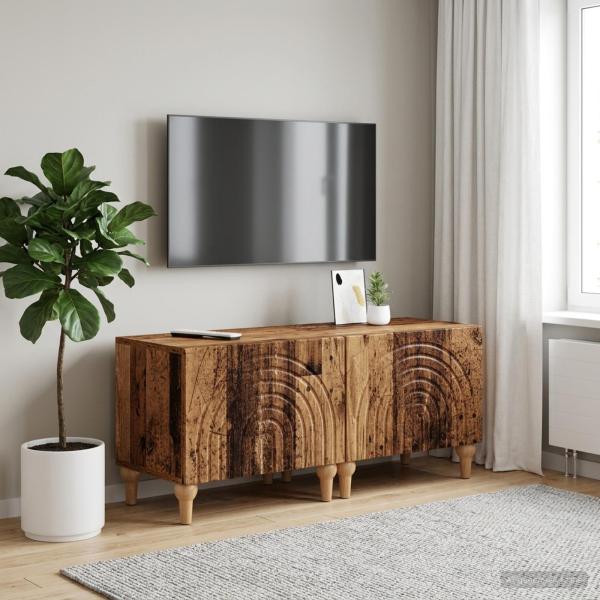 ARDEBO.de - TV-Schrank ALKMAAR Altholz Holzwerkstoff