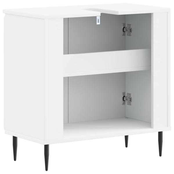 Waschbeckenschrank ZWOLLE Weiß 59,5 x 31,5 x 59 cm