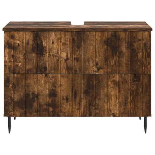 Waschbeckenschrank ZWOLLE Raucheiche 82 x 41 x 58,5 cm