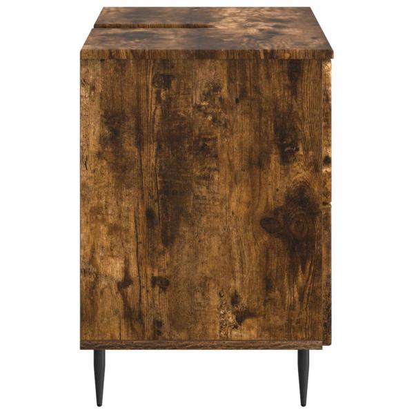 Waschbeckenschrank ZWOLLE Raucheiche 82 x 41 x 58,5 cm