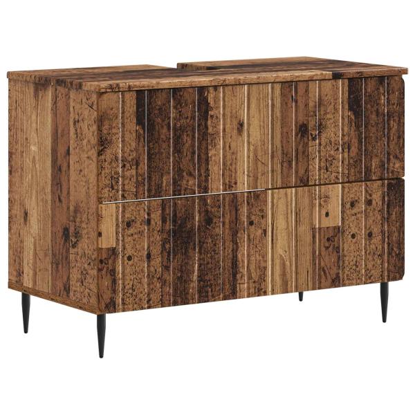 ARDEBO.de - Waschbeckenschrank ZWOLLE Altholz 82 x 41 x 58,5 cm