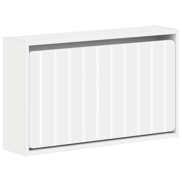 Wandmontierter Schuhschrank ZWOLLE 71 x 17 x 43 cm Weiß