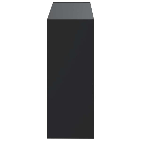 Wandmontierter Schuhschrank ZWOLLE 71 x 17 x 43 cm Schwarz
