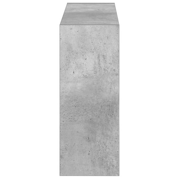 Wandmontierter Schuhschrank ZWOLLE 71 x 17 x 43 cm Betongrau