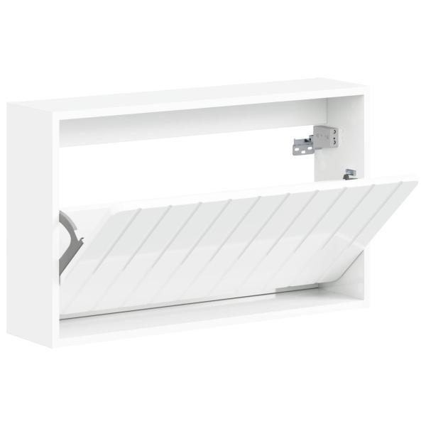 Wandmontierter Schuhschrank ZWOLLE 71 x 17 x 43 cm