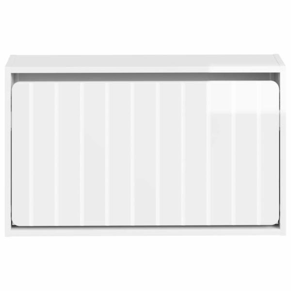 Wandmontierter Schuhschrank ZWOLLE 71 x 17 x 43 cm