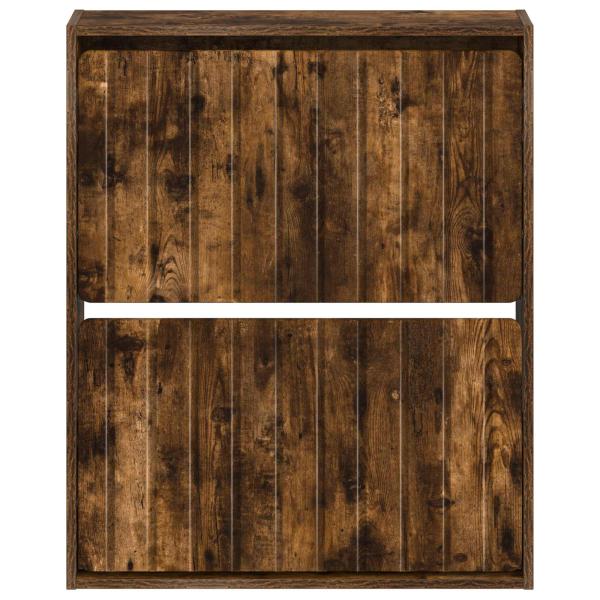 Wandmontierter Schuhschrank ZWOLLE 71 x 17 x 86 cm Räuchereiche