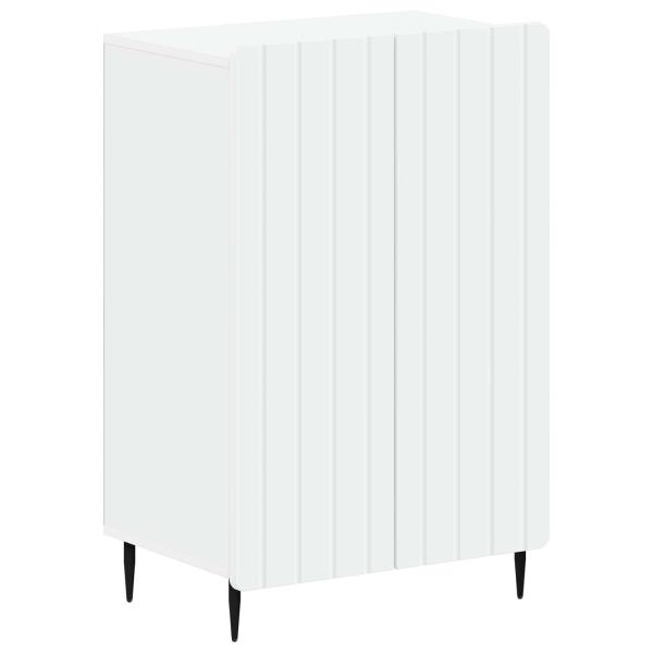 Schuhschrank ZWOLLE 59,5 x 39,5 x 91,5 cm Holzwerkstoff Weiß