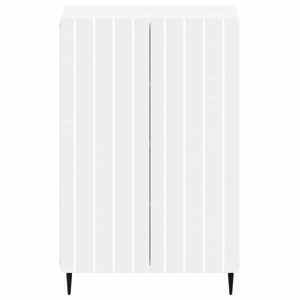 Schuhschrank ZWOLLE 59,5 x 39,5 x 91,5 cm Holzwerkstoff Weiß