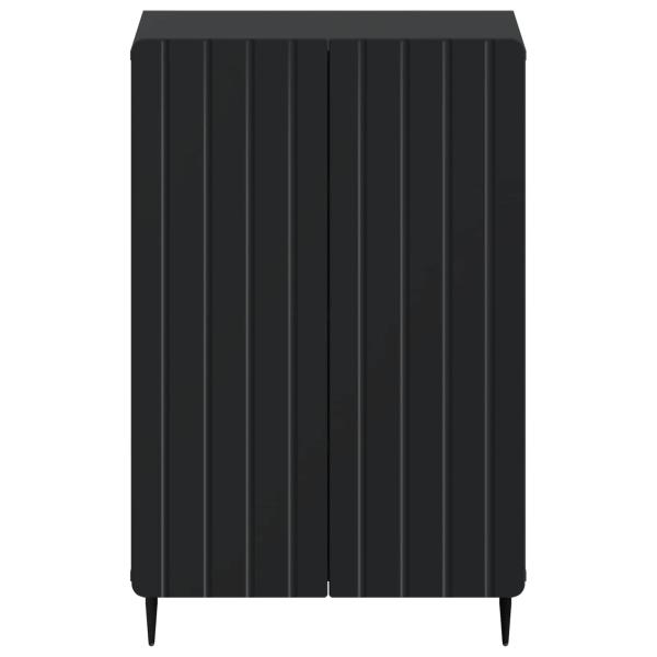Schuhschrank ZWOLLE 59,5 x 39,5 x 91,5 cm Holzwerkstoff Schwarz