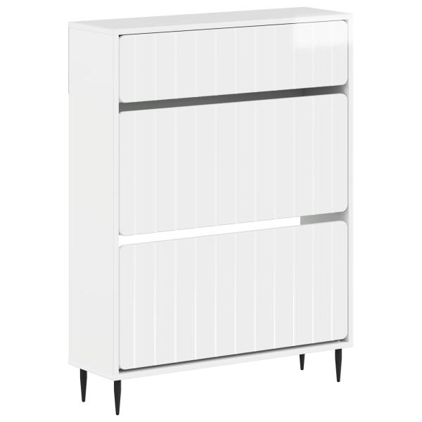 Schuhschrank ZWOLLE 78 x 24 x 103 cm Holzwerkstoff