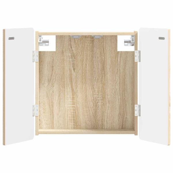 Dartboard Schrank ZWOLLE Sonoma-Eiche 52,5 x 10,5 x 57,5 cm