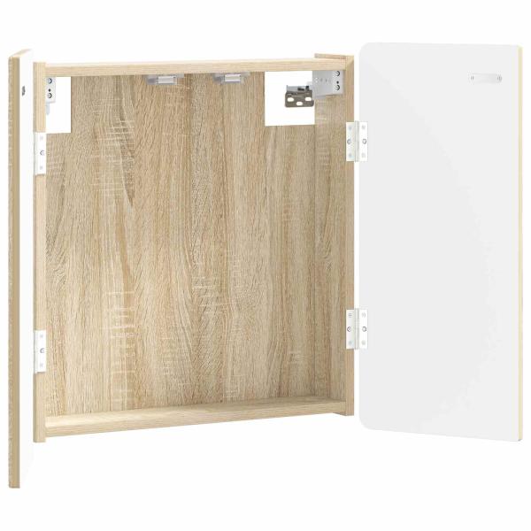 Dartboard Schrank ZWOLLE Sonoma-Eiche 52,5 x 10,5 x 57,5 cm