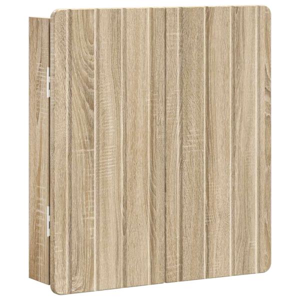 Dartboard Schrank ZWOLLE Sonoma-Eiche 52,5 x 10,5 x 57,5 cm