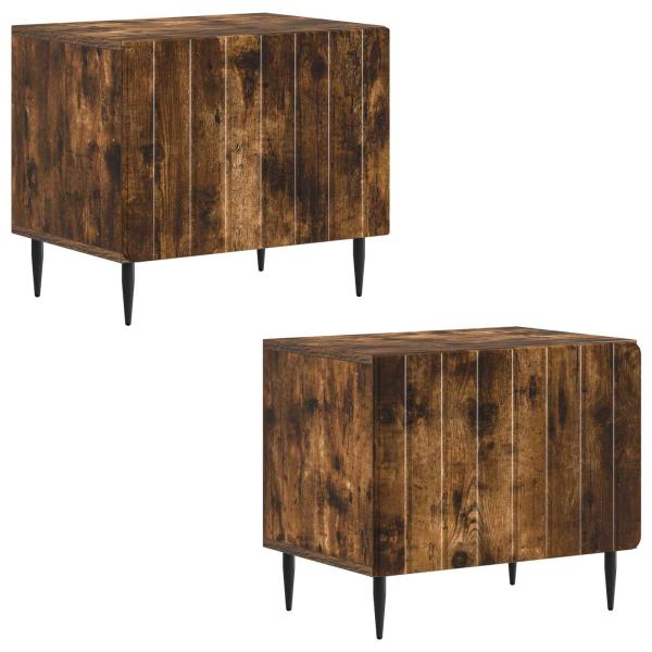 TV-Schrank Raucheiche Holzwerkstoff