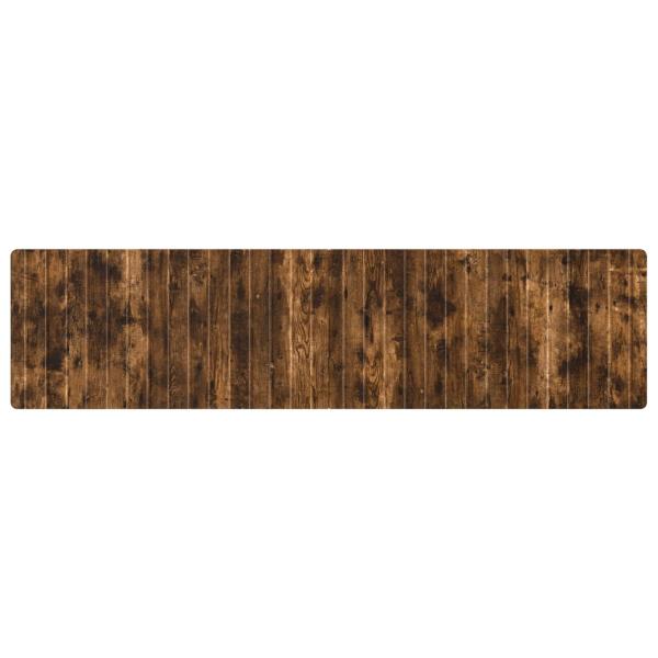 Wandmontiertes Kopfteil ZWOLLE Raucheiche Holzwerkstoff