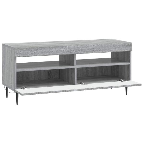 LED-TV-Schrank ZWOLLE 100 x 35 x 43 cm Sonoma-Grau