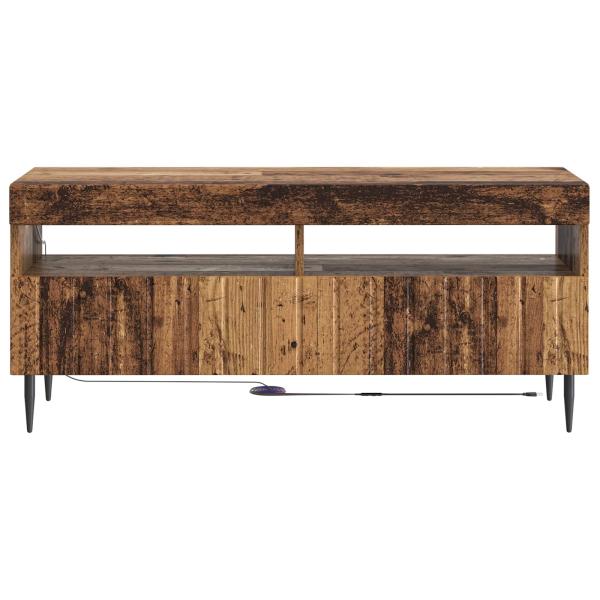 LED-TV-Schrank Altholz Holzwerkstoff