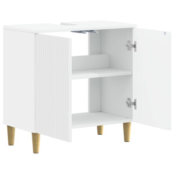 Waschbeckenschrank ARNHEM Weiß 59,5 x 31,5 x 59 cm