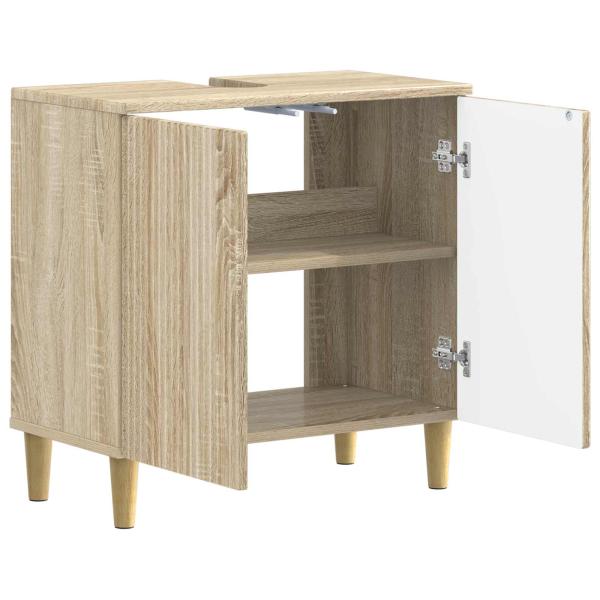 Waschbeckenschrank ARNHEM Sonoma-Eiche 59,5 x 31,5 x 59 cm