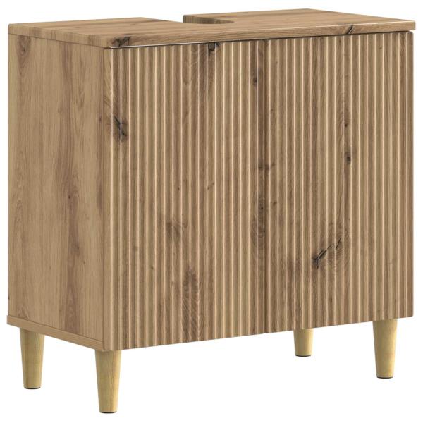 ARDEBO.de - Waschbeckenschrank ARNHEM Artisan-Eiche 59,5 x 31,5 x 59 cm