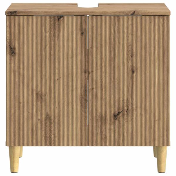Waschbeckenschrank ARNHEM Artisan-Eiche 59,5 x 31,5 x 59 cm
