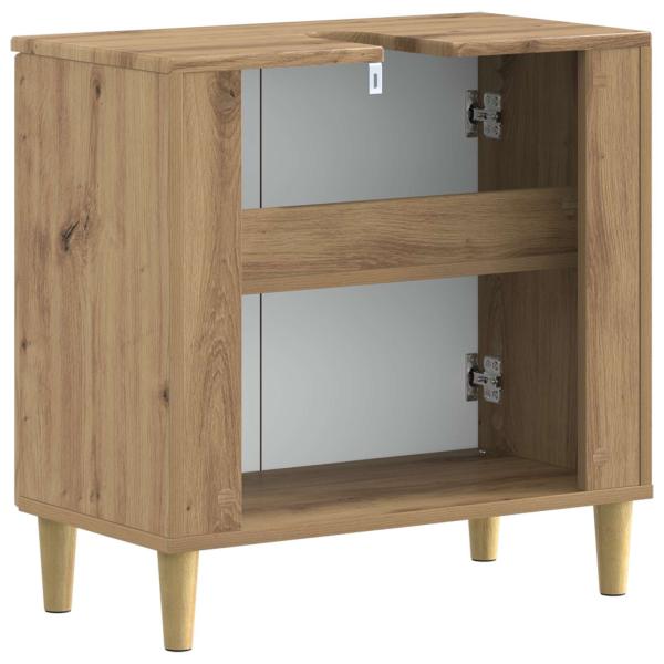 Waschbeckenschrank ARNHEM Artisan-Eiche 59,5 x 31,5 x 59 cm