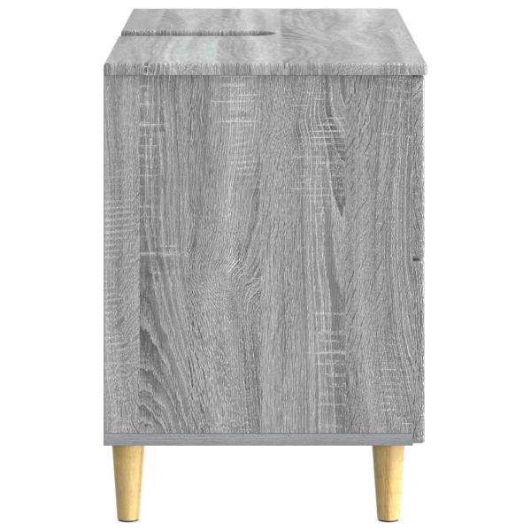 Waschbeckenschrank ARNHEM Sonoma-Grau 82 x 41 x 59 cm