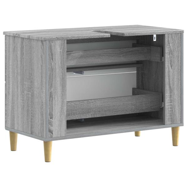 Waschbeckenschrank ARNHEM Sonoma-Grau 82 x 41 x 59 cm