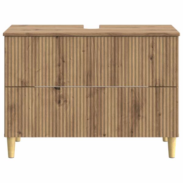 Waschbeckenschrank ARNHEM Artisan-Eiche 82 x 41 x 59 cm