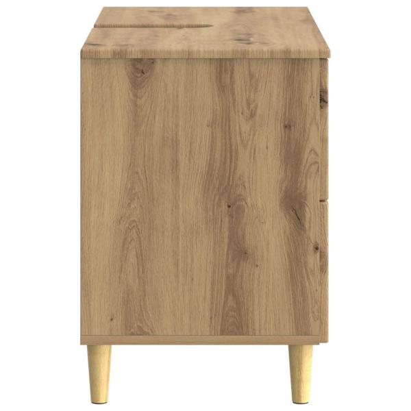 Waschbeckenschrank ARNHEM Artisan-Eiche 82 x 41 x 59 cm