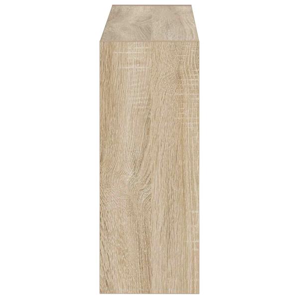 Wandmontierter Schuhschrank ARNHEM 71 x 17 x 43 cm Sonoma-Eiche