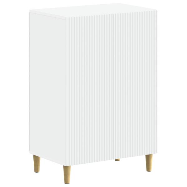 ARDEBO.de - Schuhschrank ARNHEM 59,5 x 39,5 x 90 cm Holzwerkstoff Weiß