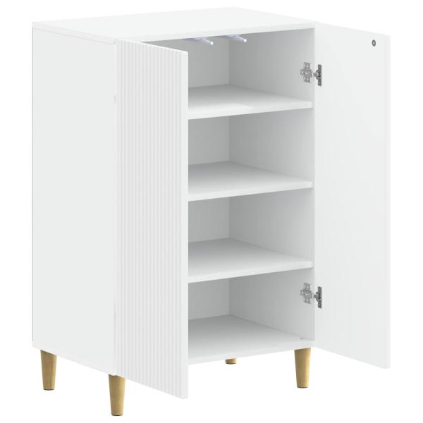 Schuhschrank ARNHEM 59,5 x 39,5 x 90 cm Holzwerkstoff Weiß