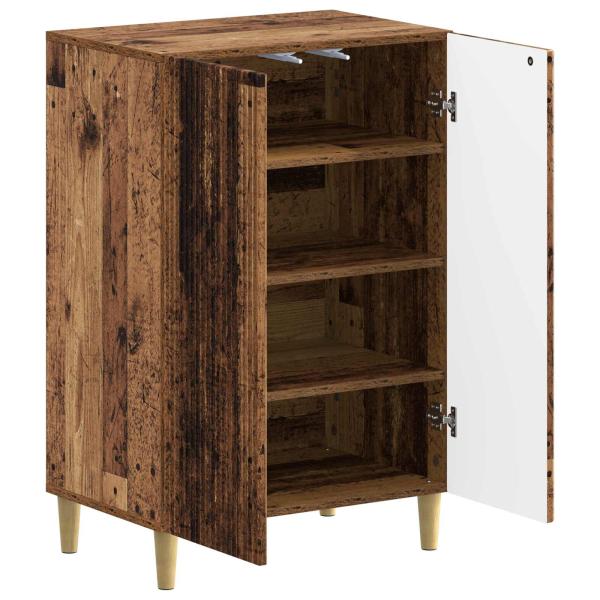 Schuhschrank ARNHEM 59,5 x 39,5 x 90 cm Holzwerkstoff Altholz