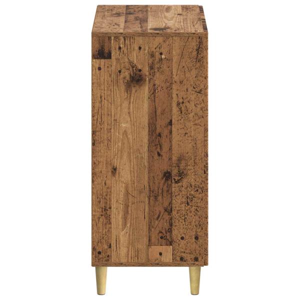 Schuhschrank ARNHEM 59,5 x 39,5 x 90 cm Holzwerkstoff Altholz