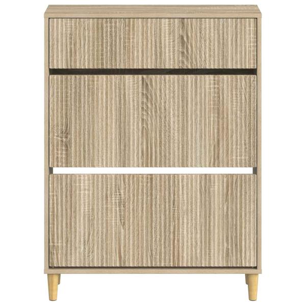 Schuhschrank ARNHEM 78 x 24 x 103 cm Holzwerkstoff Sonoma-Eiche