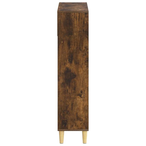 Schuhschrank ARNHEM 78 x 24 x 103 cm Holzwerkstoff Räuchereiche