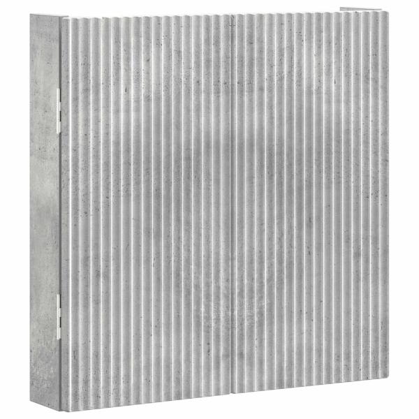 Dartboard Schrank ARNHEM Betongrau 52,5 x 10,5 x 53,5 cm