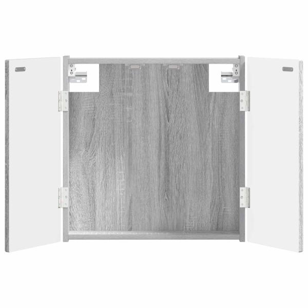 Dartboard Schrank ARNHEM Sonoma-Grau 52,5 x 10,5 x 53,5 cm