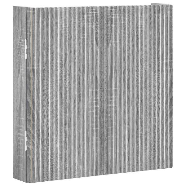 Dartboard Schrank ARNHEM Sonoma-Grau 52,5 x 10,5 x 53,5 cm