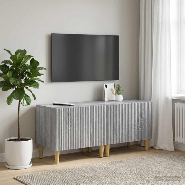 ARDEBO.de - TV-Schrank Sonoma-Grau Holzwerkstoff